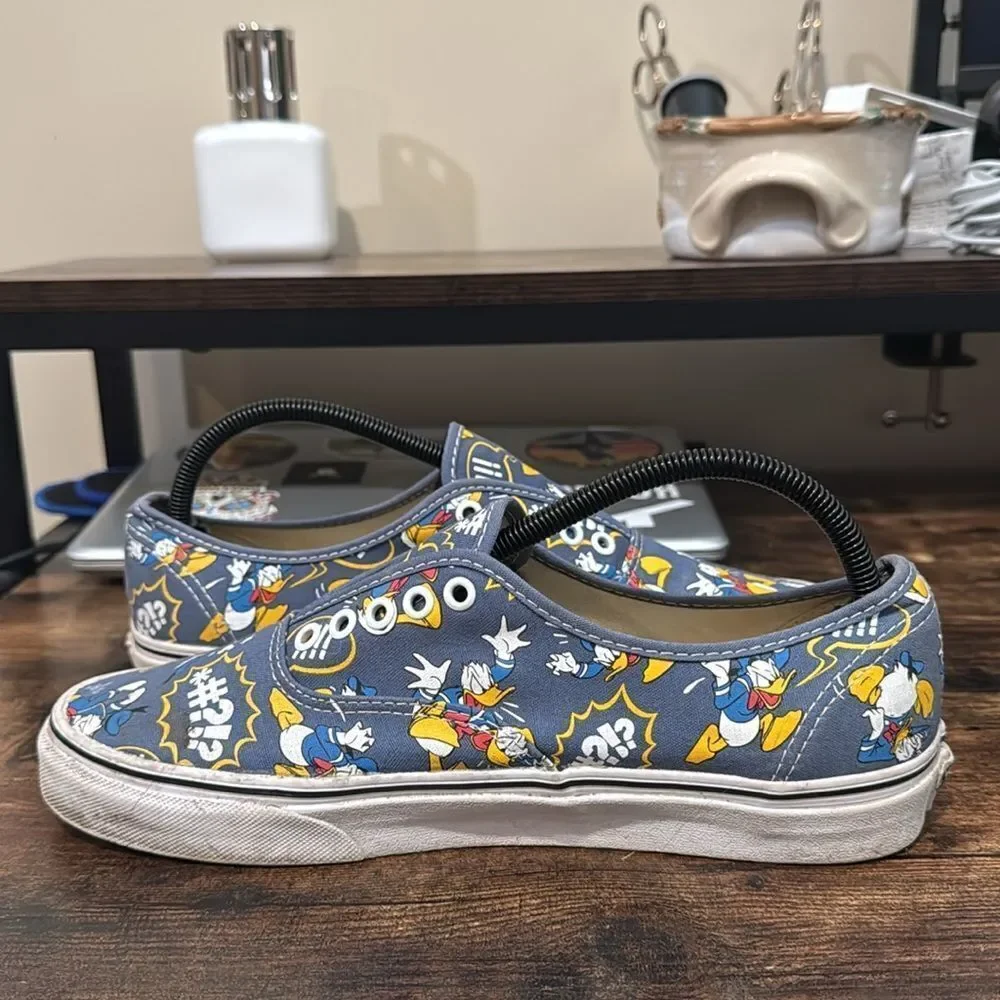 Vans X‎ Disney Donald Duck Sneakers size 11W/9.5 m